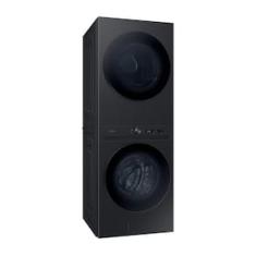 Lavadora e Secadora Samsung 17kg com visual Bespoke, tecnologia AI Laundry e AI Wash WH17DBH570GVAZ - Preta - 110V