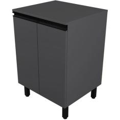 Balcão 60cm Com Tampo Para Cozinha E Lavanderia em MDF  Entregue Monta