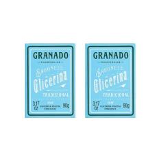 Sabonete Granado 90g Glicerina Tradicional-Kit C/2un