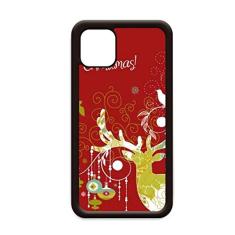 Capa Merry Chistmas Deer para iPhone 12 Pro Max para Apple Mini Mobile Case Shell