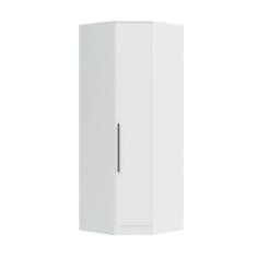 Guarda Roupa Modulado Requinte de Canto com 1 Porta - Branco Line