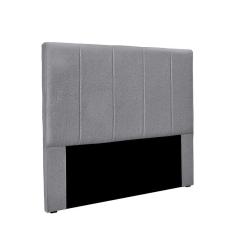 Cabeceira Cama Box Casal 140 Cm Arizona Linho Cinza S04 - D`rossi