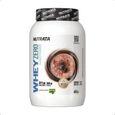 Whey Zero Lactose Com Stevia Best Quality CFM 900g Nutrata, Chocolate