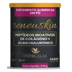 Colágeno Hidrolisado com Ácido Hialurônico e Biotina RenewSkin Renova 