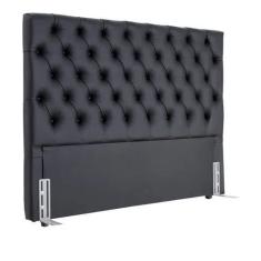 Cabeceira Sonho Paris Queen 1,60m Em Corino Preto