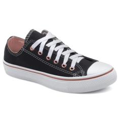 Tênis Branco Feminino Flat Retrô Casual Dia-a-dia Cano Baixo - Star Tr