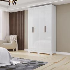 Guarda Roupa 4 Portas com pés Paris Espresso Móveis