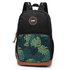 Mochila Escolar Trabalho Universidade HD Folhagem , U, PRETO