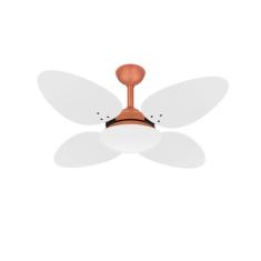 Ventilador Teto Cobre 4 Pás Trevo Econômico Sala Ventax 220V, 220V
