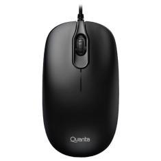 Mouse Otico Quanta Com Fio Qtmo10 Usb Preto