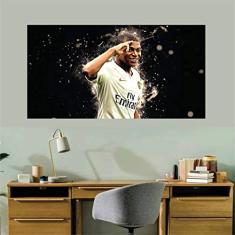 Adesivo Parede Mbappé tamanho 50cm x 100cm