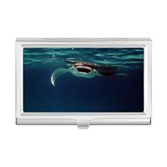 Capa para cartão de visita com imagem da natureza do skate Ocean Ray