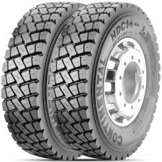 Kit 2 Pneu Continental Aro 22.5 275/80r22.5 149/146k Hdc1+
