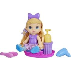 Baby Alive, Boneca Bebê Sudsy Styling, Cabelos Loiros - Hasbro