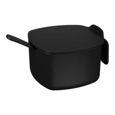 Açucareiro DUE, 300 ml, Preto, Coza