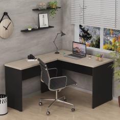 Mesa De Escritório em L 120x150cm Tampo 30mm
