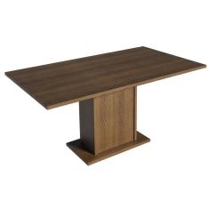 Mesa Retangular Rustic Tampo de Madeira Madesa 5275