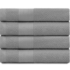 Jogo de Toalhas 4 Peças Banho 100% Algodão Empire Karsten