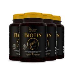 Vitamina B7 Biotina 4x60 Cápsulas Biotin - Alisson Nutrition
