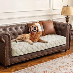 Ameritex Capa para cama de cachorro à prova d'água cobertor para animais de estimação com parte de trás antiderrapante para móveis sofá cama