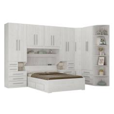 Dormitório Queen Size Sem Cama 1344s Carvalho Claro