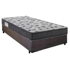 Cama Box Solteiro Suede + Colchão De Espuma D33 - SerenePrime - 88cm M