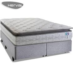 Cama Box Herval Queen Adapt, 73x158x198 cm, Molas Ensacadas