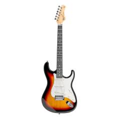 Guitarra Strato 3s Escala Escura Escudo Awh Tg-500 Sb Tagima