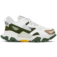 Tênis Qix Unissex Couro Trek | Branco Verde