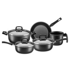 Conjunto de Panelas Safira 5 Peças Grafite MTA