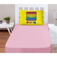Jogo De Lençol Solteiro Soft 2 Peças Cama Fronha Pop It - Mercado Bord