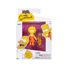 Boneca Articulada Lisa De 5Cm Com Saxofone - Os Simpsons