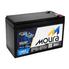 Bateria para Nobreak 12V 7Ah Estacionária Tecnologia VRLA AGM Moura