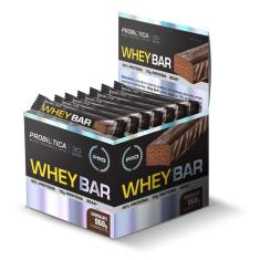 Whey Bar cx c/ 24 unidades - Probiótica-Unissex