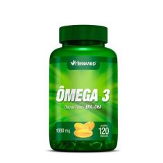 Ômega 3 1000mg - 120 Cápsulas - Herbamed-Unissex