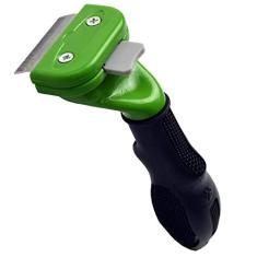 Escova tira pelos cachorros cães pequenos pelo longo CBR03631 verde