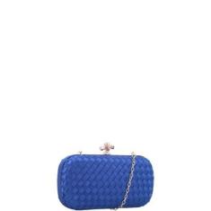 Bolsa Clutch Jennifer em Intrecciato-Feminino