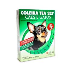 Coleira Tea 327 para Cães - Previne Pulgas e Carrapatos
