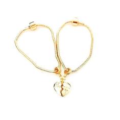 Pulseiras Berloque Best Friends Eternas Amigas Folheado - Milena Folhe