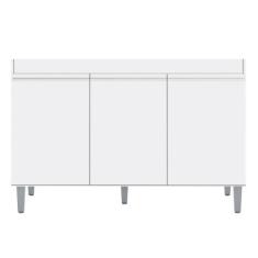 Balcão Para Pia Manu 120 cm Branco AJL