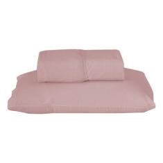 Kit De Lençol Roupa de Cama2 Peças Solteiro Algodão Cores - Riffo Stor