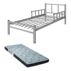 Cama Solteiro Tubolar/aço, Colchao D28 Alojamento,dormitorio - JB Move