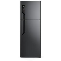 Geladeira Electrolux Duplex Frost Free Autosense 480L Efficient Black Inox Look TF71B 110V