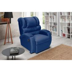 Poltrona Cadeira Imperial Reclinável Zero Wall 3 Posições Papai Cílios