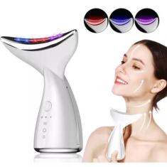 Massageador Elétrico Facial De Pescoço Anti Rugas E Papada - Bela Impo