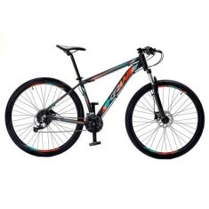Bicicleta Aro 29 KRW Spotlight Alumínio Shimano TZ 24 Vel Freio Hidráu