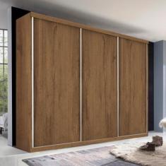 Guarda Roupa Casal Premium Pearl 205,9cm 3 Portas 4 Gavetas Yescasa