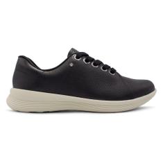 Tênis Usaflex Feminino Couro Conforto Casual UC0602-Feminino