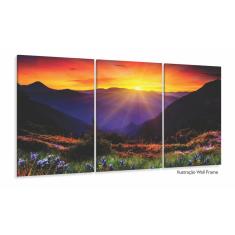 Quadros Decorativos Paisagem 120x60 3 peças em Tecido