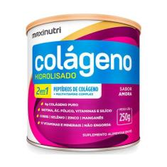 Colageno Hidrolisado Lata 250G Hair Skin Amora Maxinutri